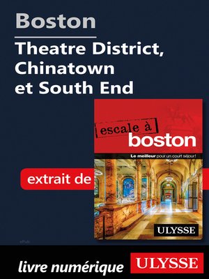 cover image of Boston--Theatre District, Chinatown et South End
